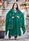 Geetanjali By Rangoon Silk Embroidery Anarkali Readymade Suits Wholesale Shop In Surat